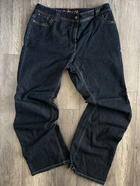 Dark Blue Denim Jeans